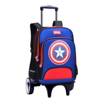 mochilas con ruedas para niños azul